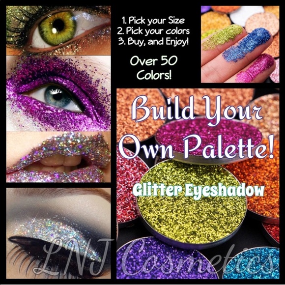 NEW! Cosmetic Glitter Eyeshadow Palette - Picture 2 of 2